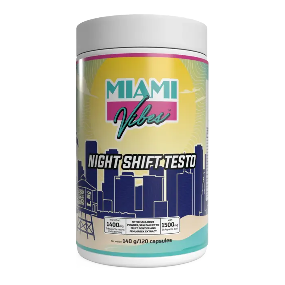 MIAMI VIBES® NIGHT SHIFT TESTO 120 Kapseln