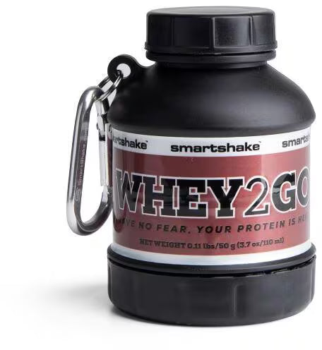 Smartshake Whey2Go Funnel, 110 ml, Schwarz