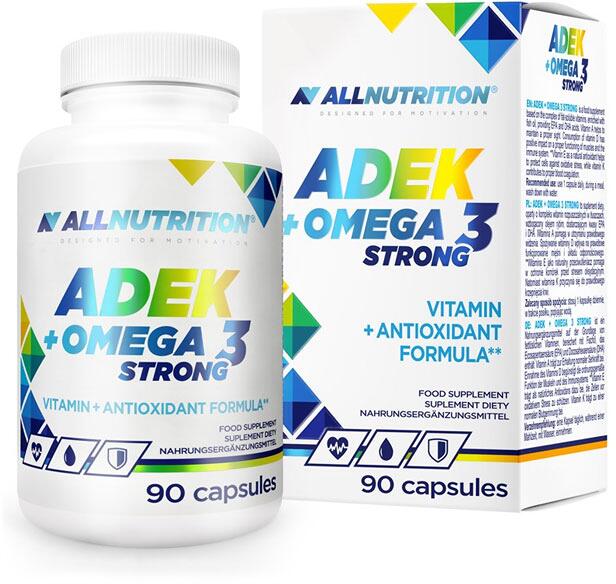 ALL NUTRITION® VITAMIN ADEK + OMEGA 3 SRONG 90 Kapseln