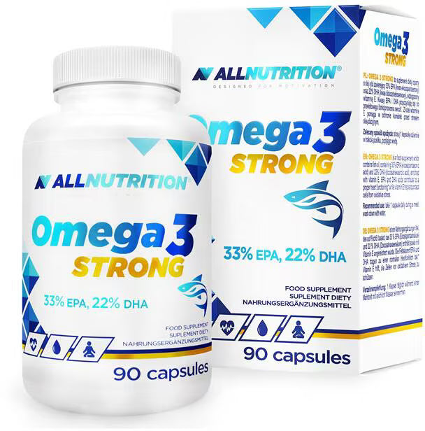 ALL NUTRITION® OMEGA 3 STRONG 90 Kapseln