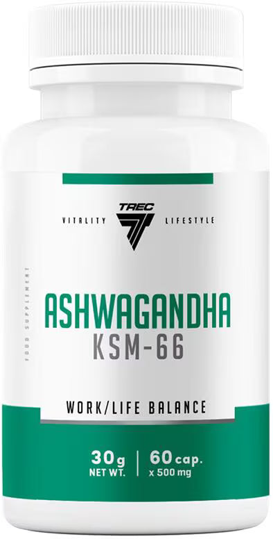 TREC® ASHWAGANDHA KSM-66 200mg 60 Kapseln
