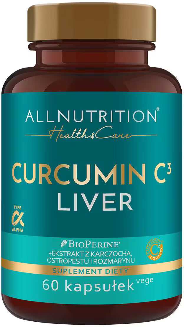 ALL NUTRITION® CURCUMIN C3 Liver Support 60 Kapseln