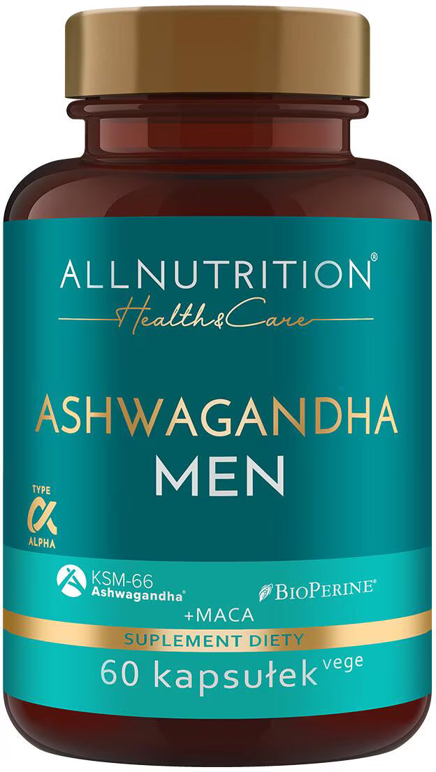 ALL NUTRITION® ASHWAGANDHA KSM66 MEN 60 Kapseln