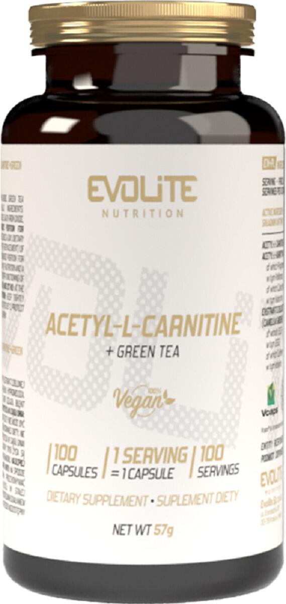 EVOLITE® ACETYL L-CARNITINE + GREEN TEA 100 Kapseln