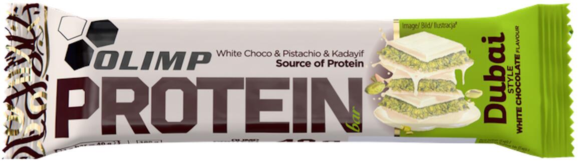 OLIMP® PROTEIN BAR DUBAI STYLE White Chocolate 25 x 40g