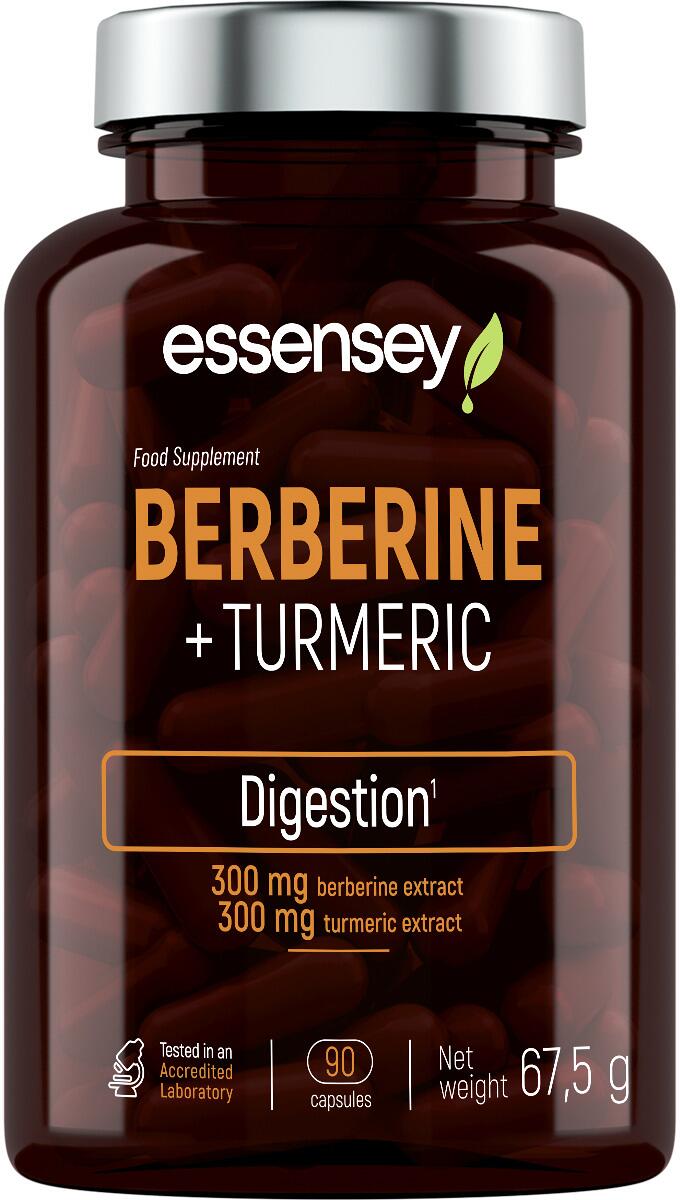 Essensey® BERBERINE 300mg + KURKUMA 300mg 90 Kapseln