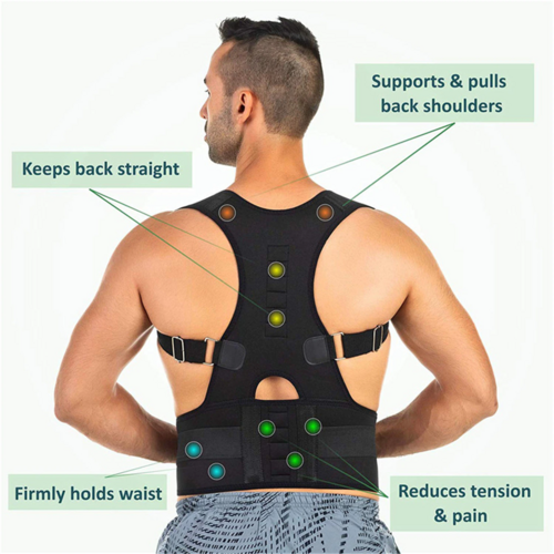 Haltungskorrektur-Stütze – Magnetische Rücken- und Schulterbandage