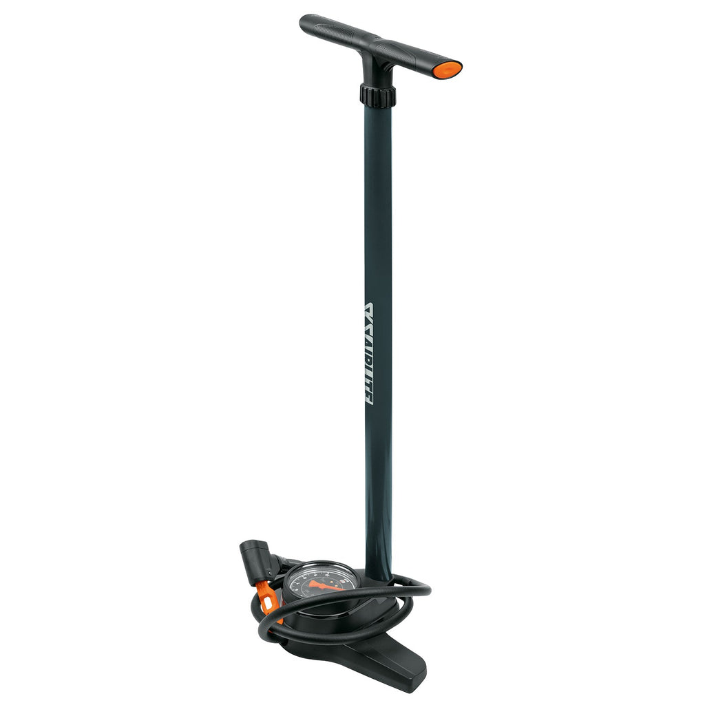 AIRLITE 10.0 Standpumpe mit MV EASY Ventilanschluss für Fahrräder