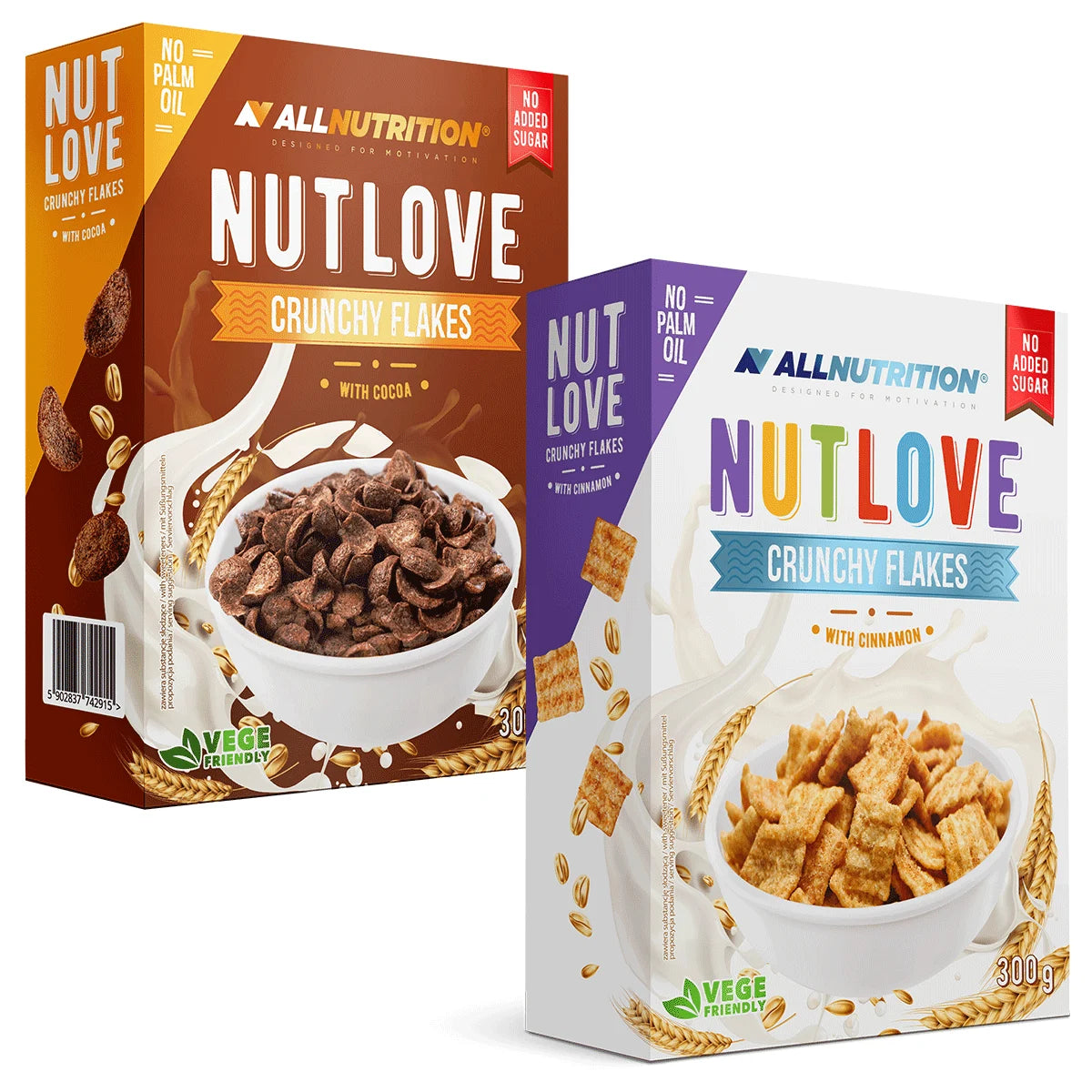ALL NUTRITION® NUTLOVE CRUNCHY FLAKES 300g