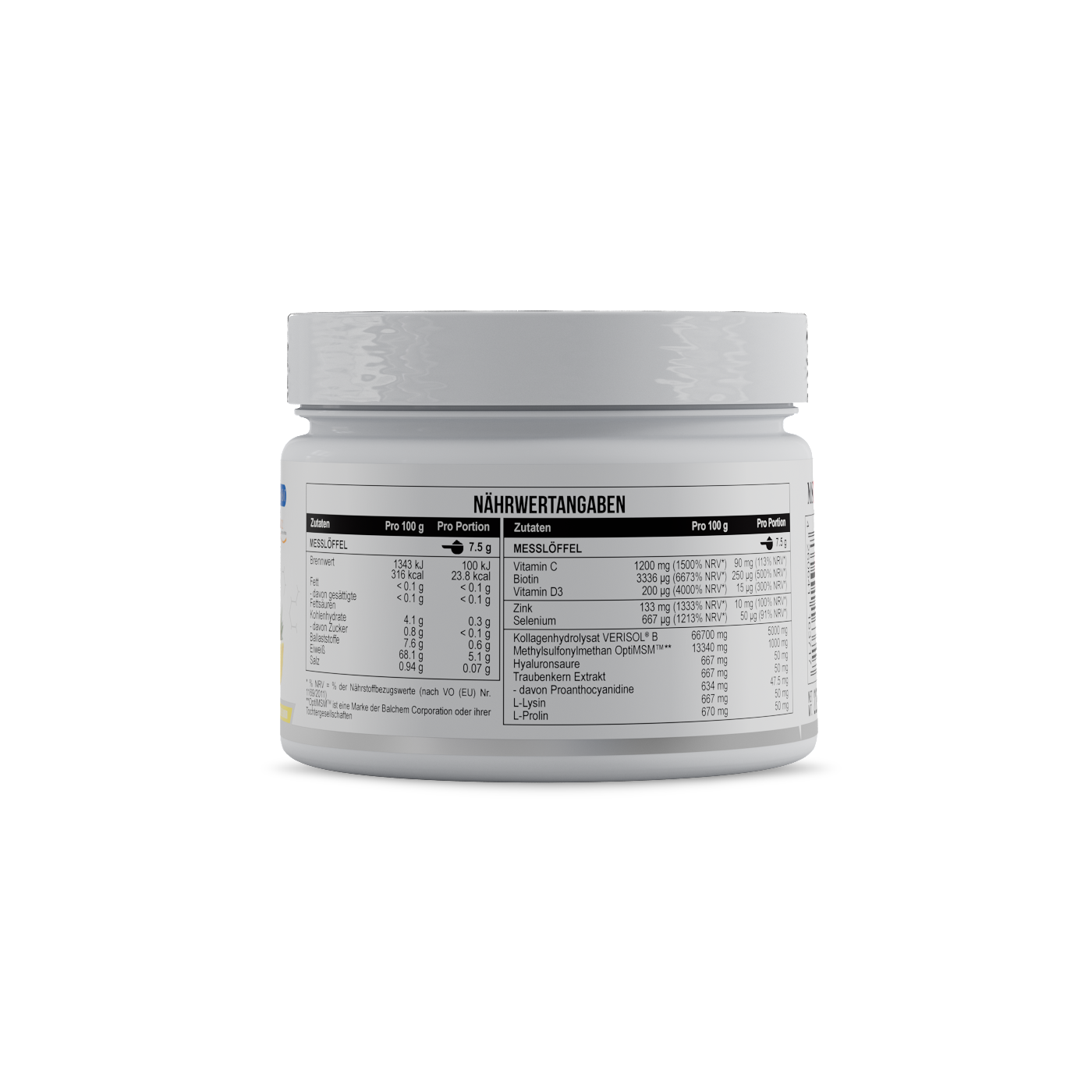 Collagen Beauty Verisol 225g Pineapple