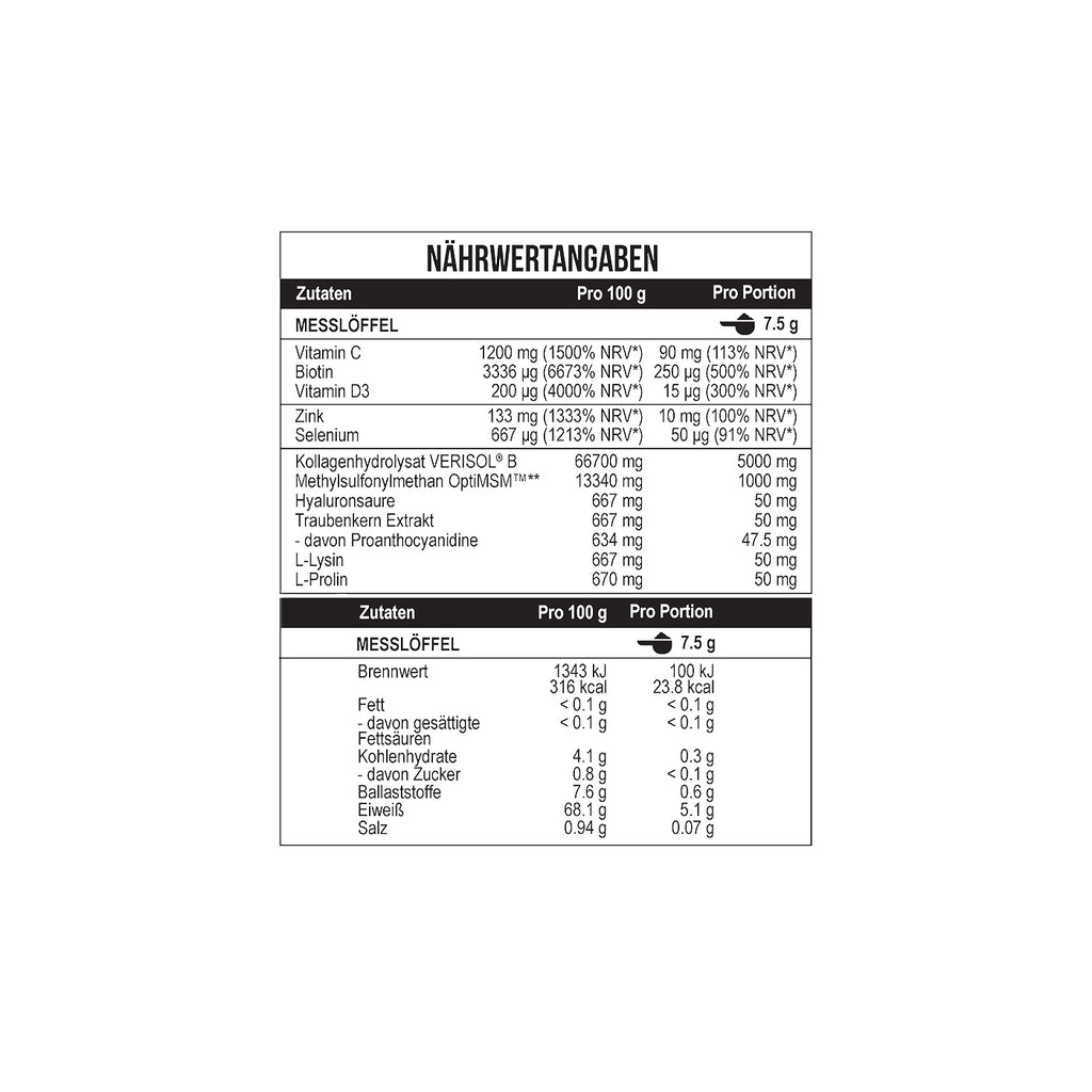 Collagen Beauty Verisol 225g Pineapple