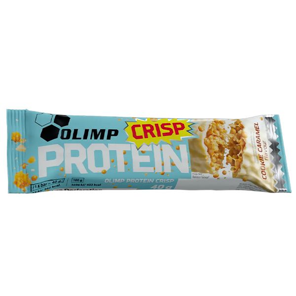 OLIMP® PROTEIN CRISP BAR 20 x 40g Cookie Caramel