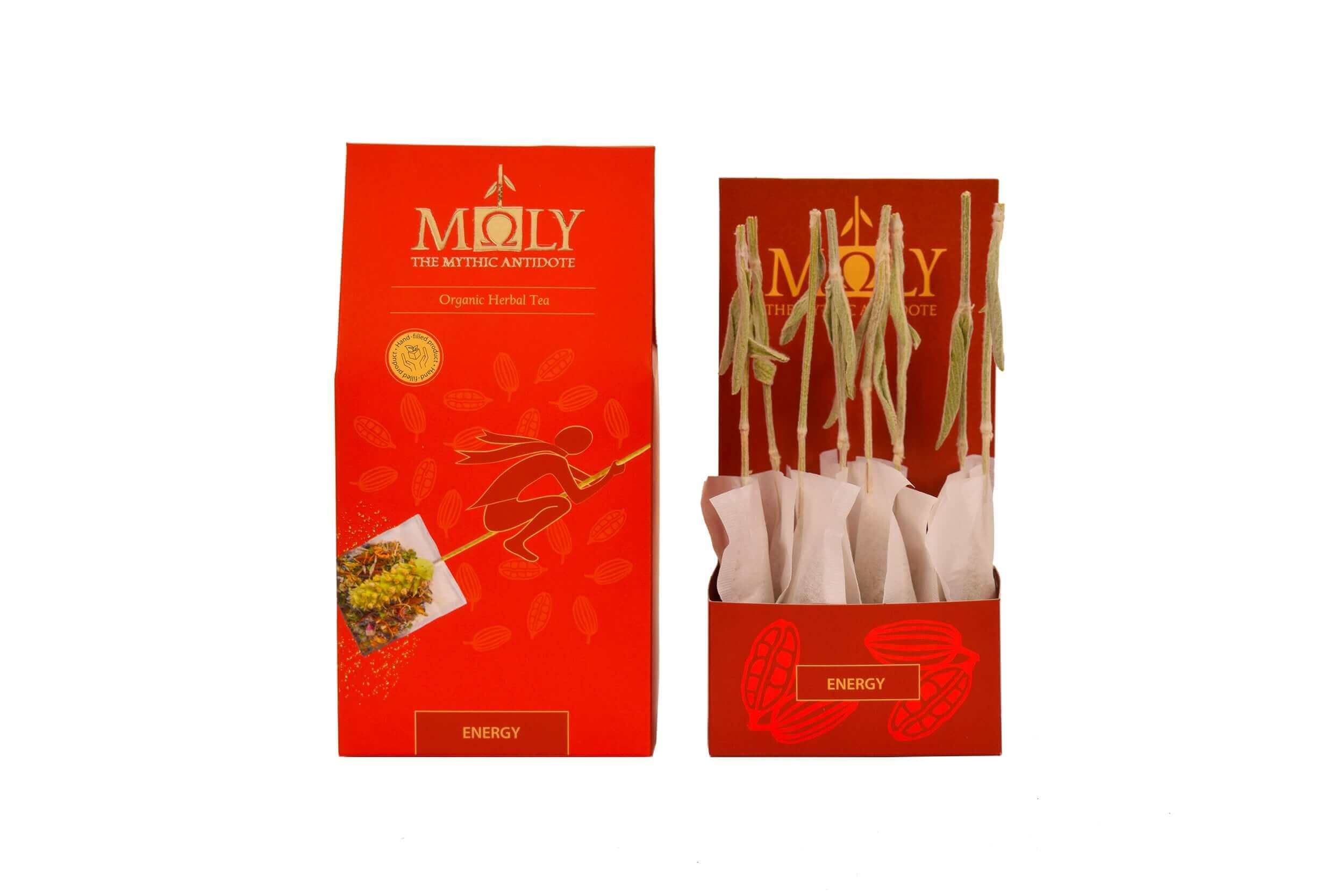 Energy Bio – Aromatische Bio-Kräuterteemischung | MOLY