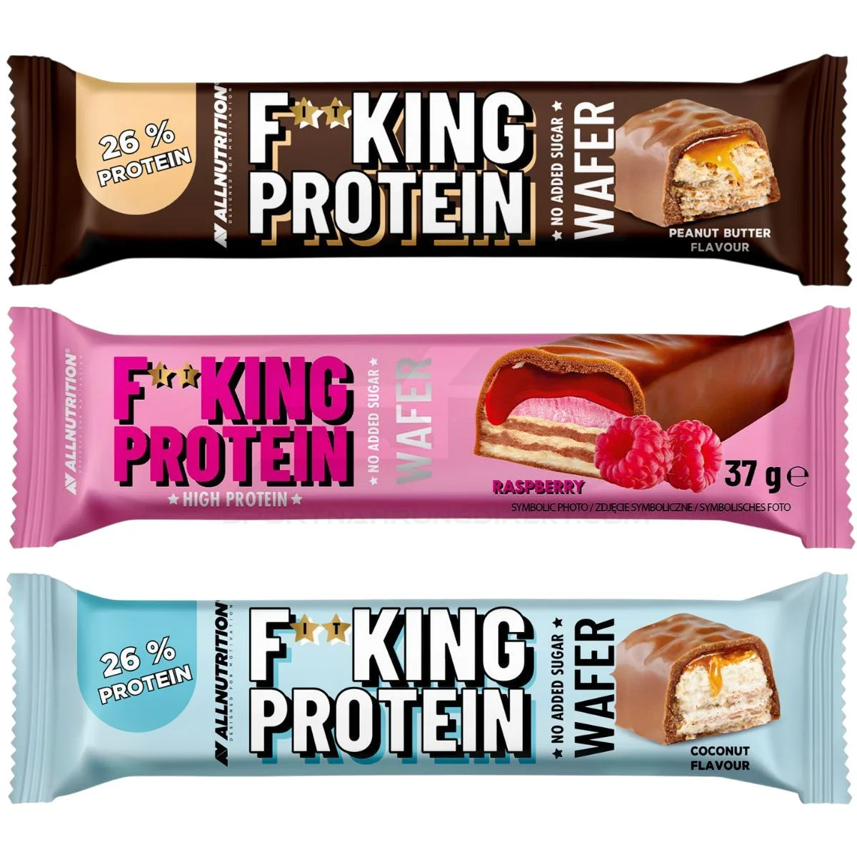 ALL NUTRITION® FKING HIGH PROTEIN WAFER 40 x39g
