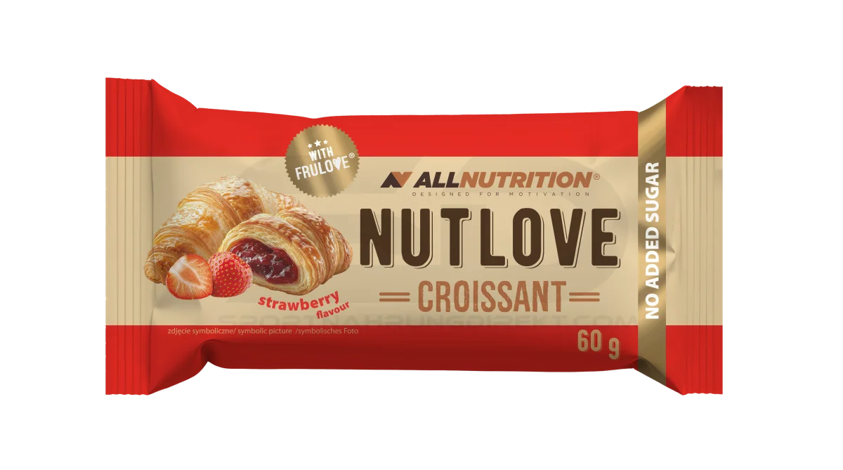 ALL NUTRITION® NUTLOVE CROISSANT 20 x 60g Strawberry