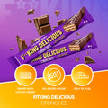 ALL NUTRTION® FKING DELICIOUS CRUNCHEE WAFER 20 x 18g MilkChocolateCacaoCream