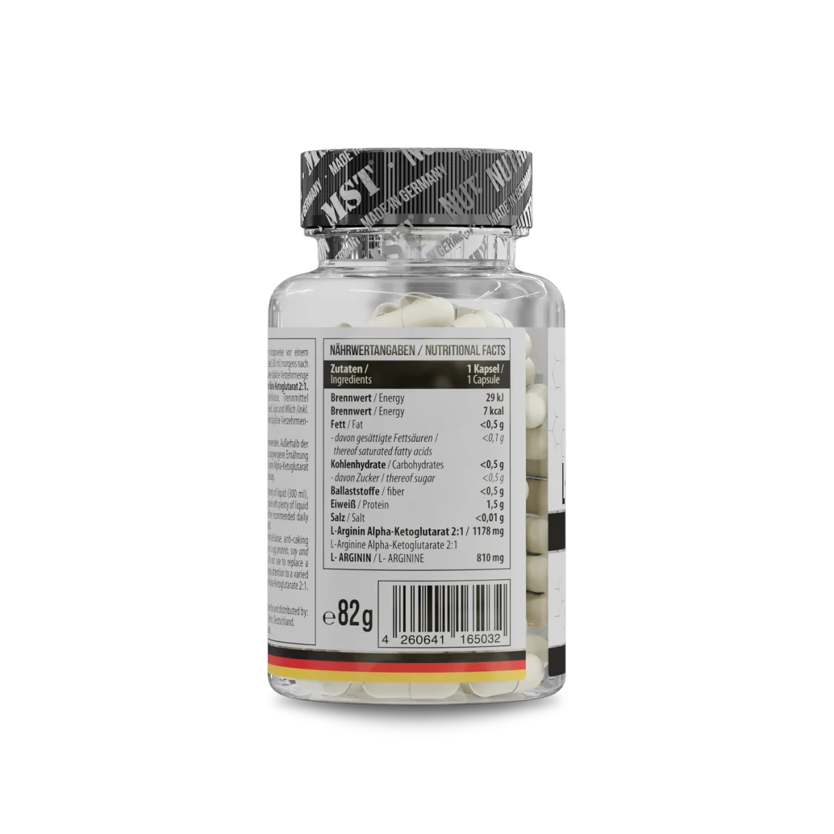 Arginine AAKG 1178 mg 60 Kapseln