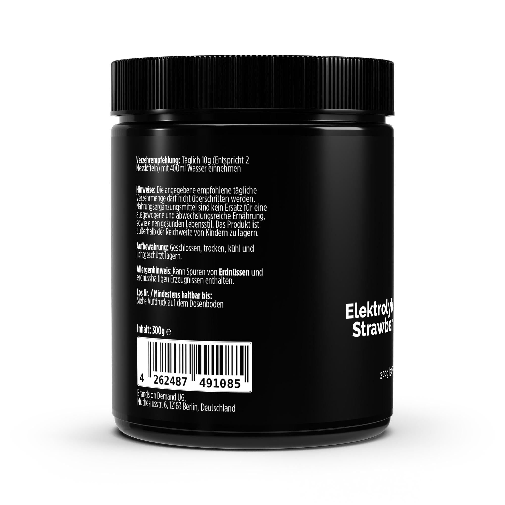 Elektrolyte Pulver Strawberry Lemon - 300g