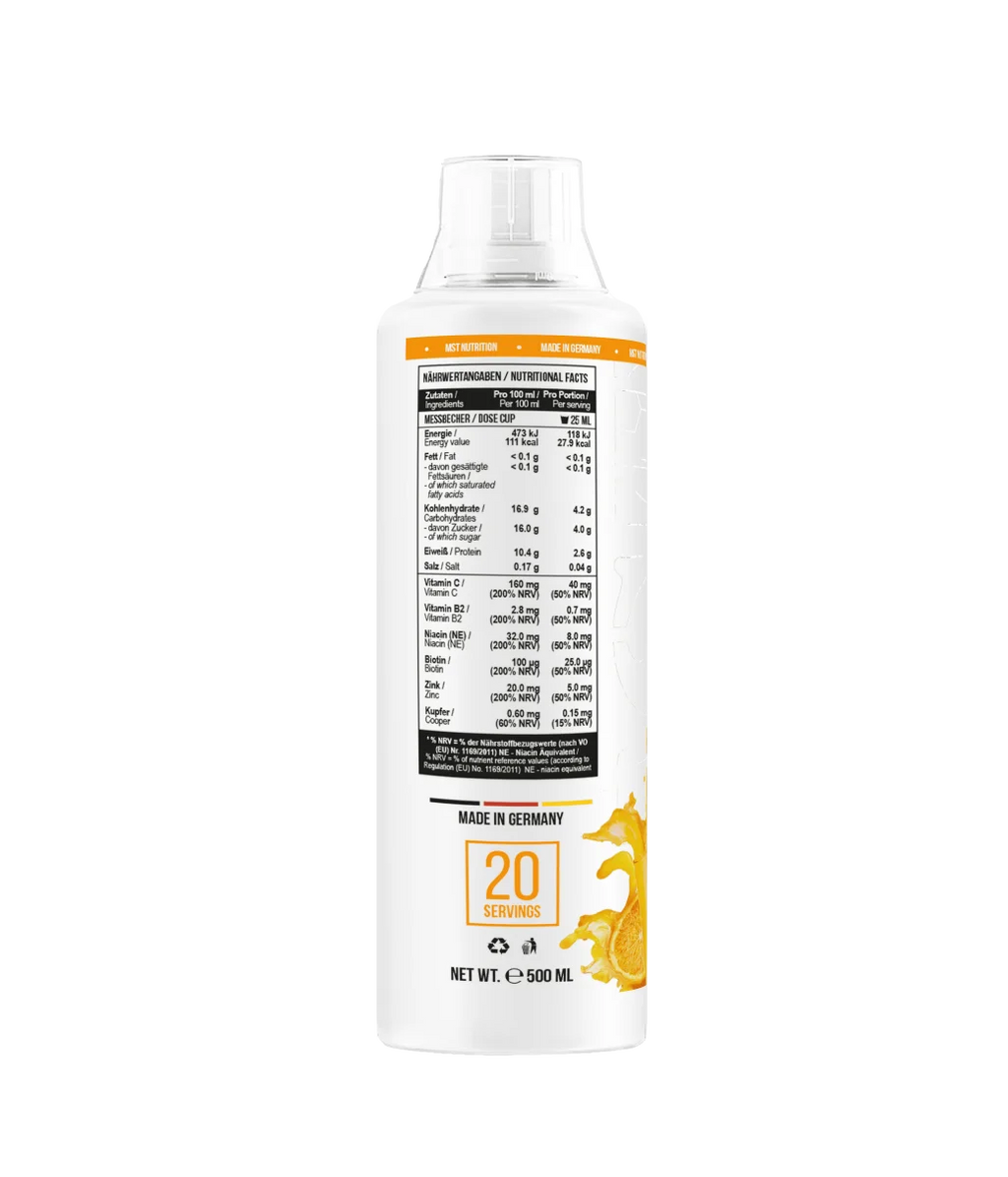 Collagen Peptides + Biotin 500 ml Orange Juice