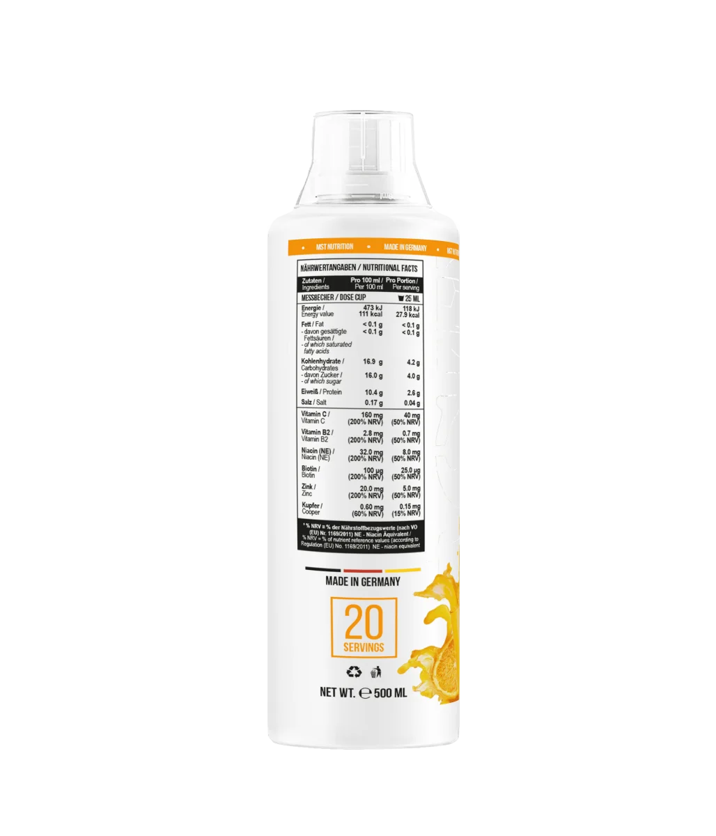 Collagen Peptides + Biotin 1000 ml Orange Juice
