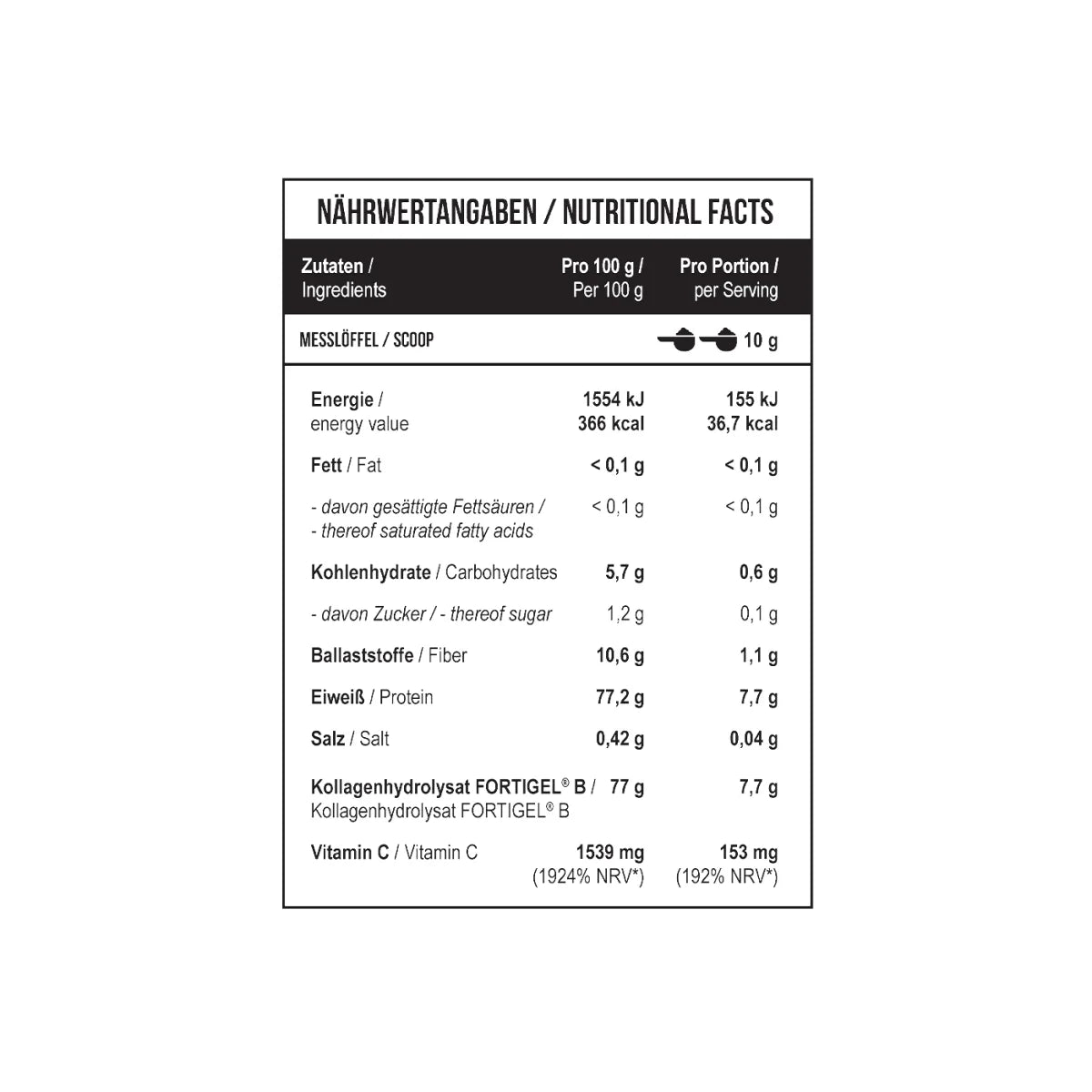 Collagen Peptides Fortigel® 1000 g Green Apple