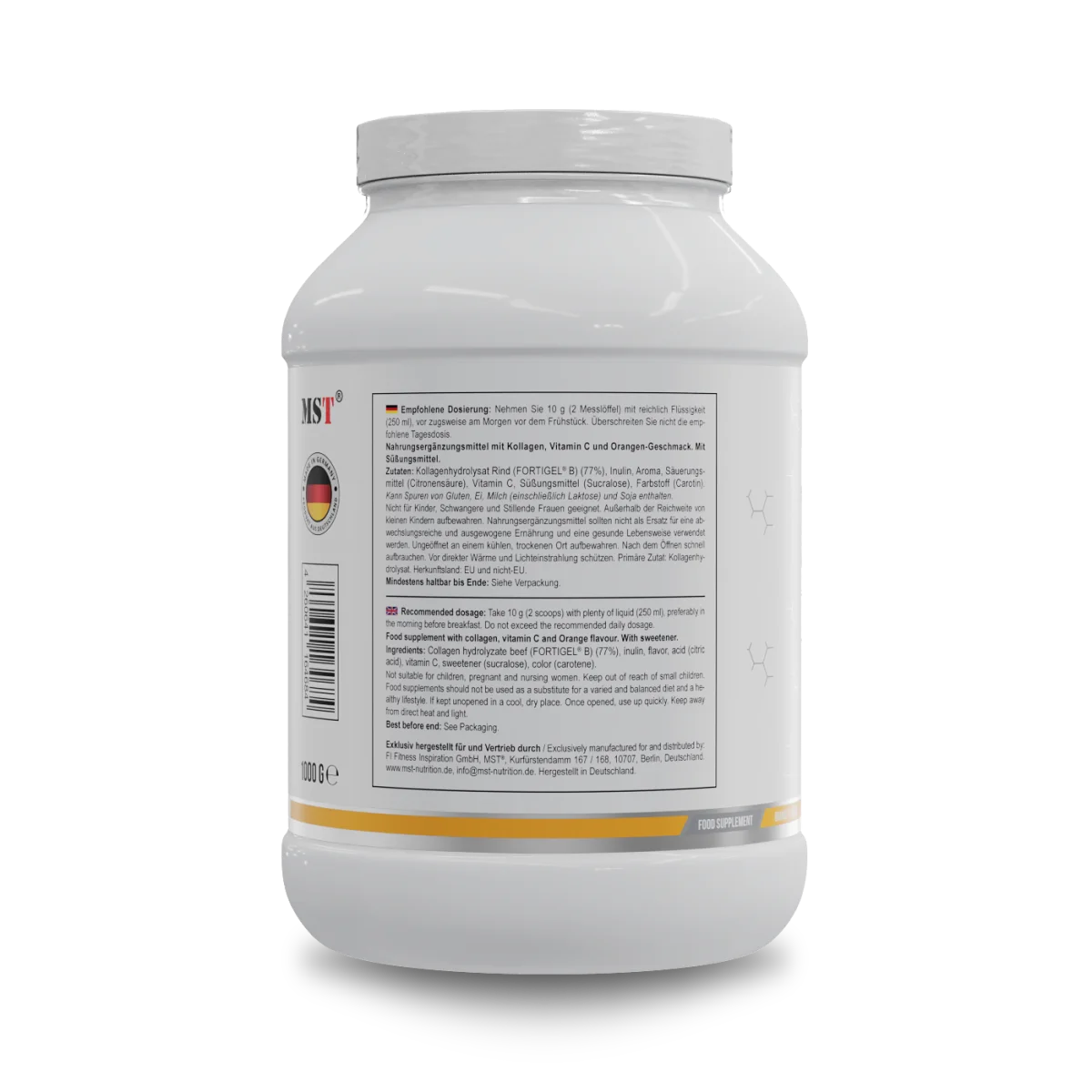 Collagen Peptides Fortigel® 1000 g Orange