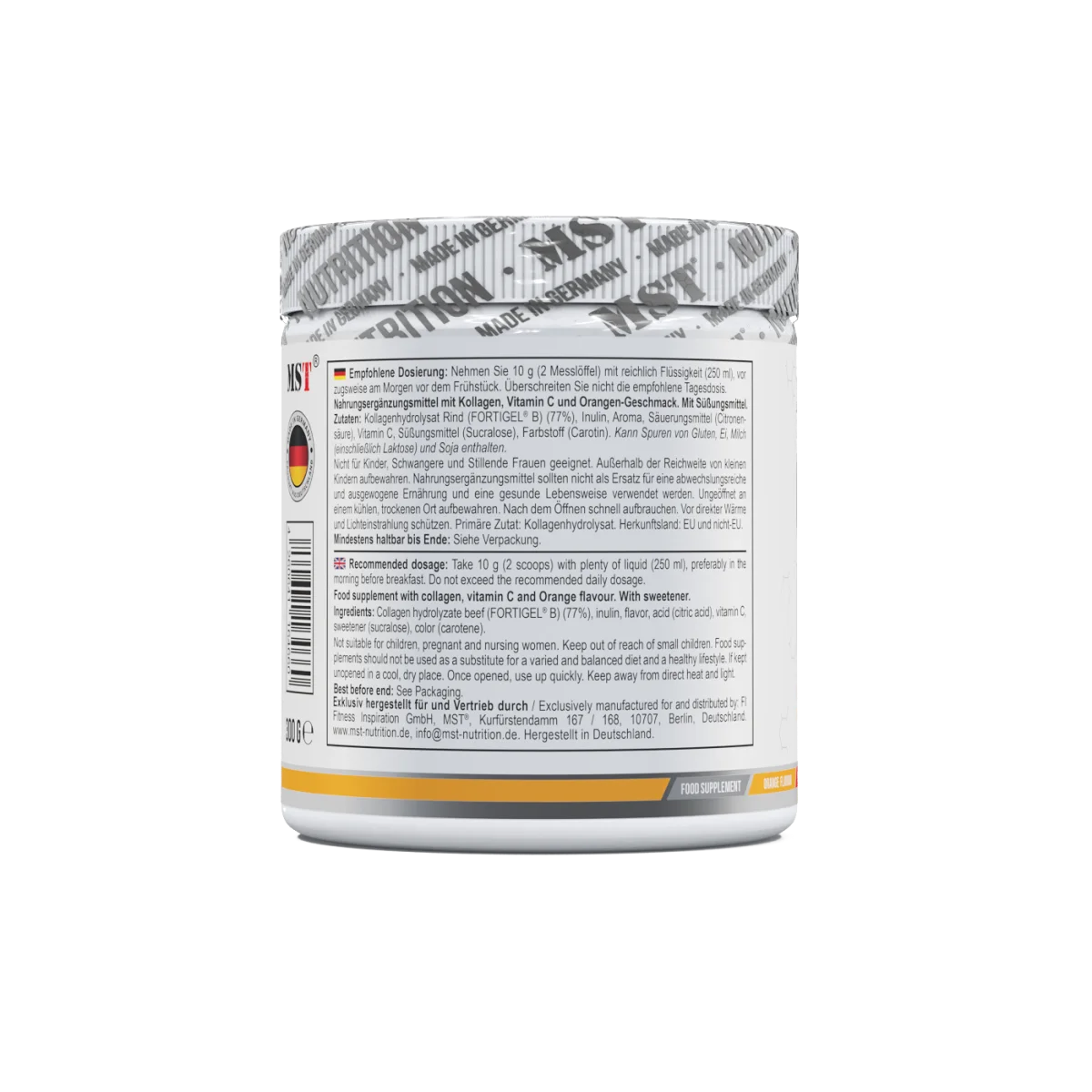 Collagen Peptides Fortigel® 300 g Orange