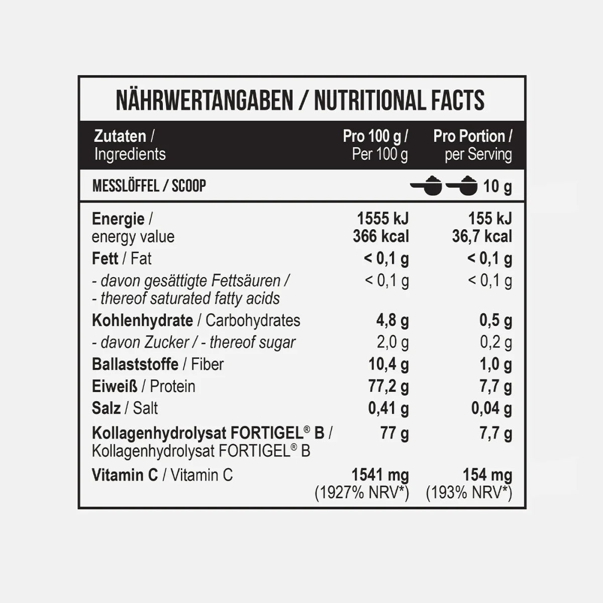 Collagen Peptides Fortigel® 300 g Orange