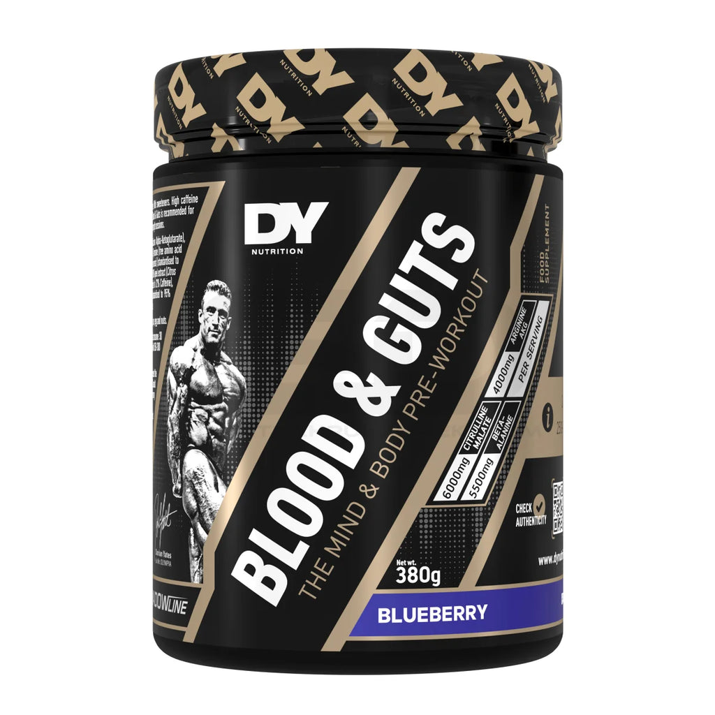 DY DORIAN YATES NUTRITION® BLOOD & GUTS 380g