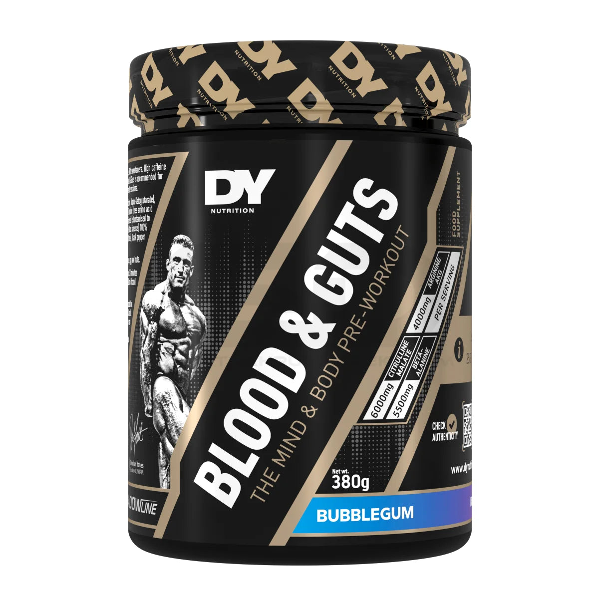 DY DORIAN YATES NUTRITION® BLOOD & GUTS 380g