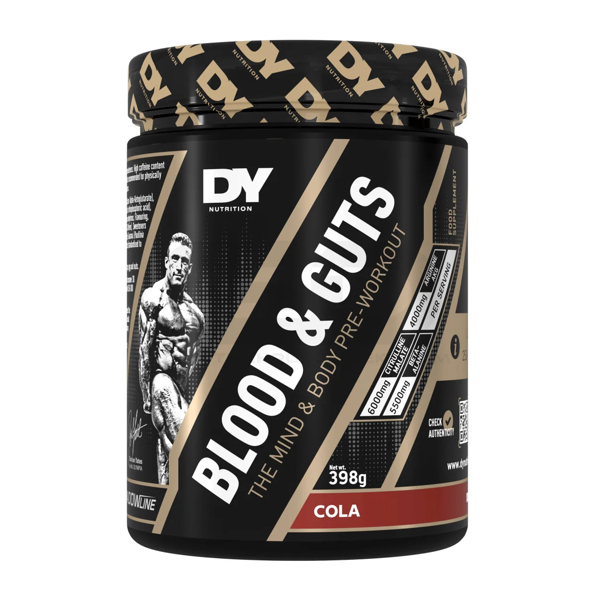 DY DORIAN YATES NUTRITION® BLOOD & GUTS 380g