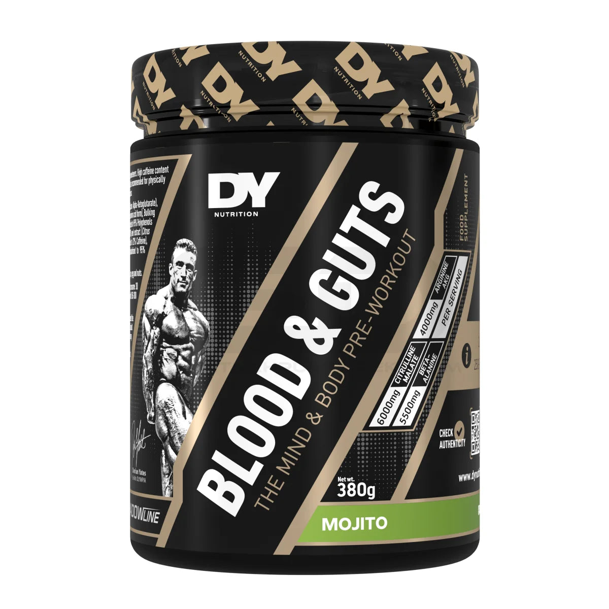 DY DORIAN YATES NUTRITION® BLOOD & GUTS 380g