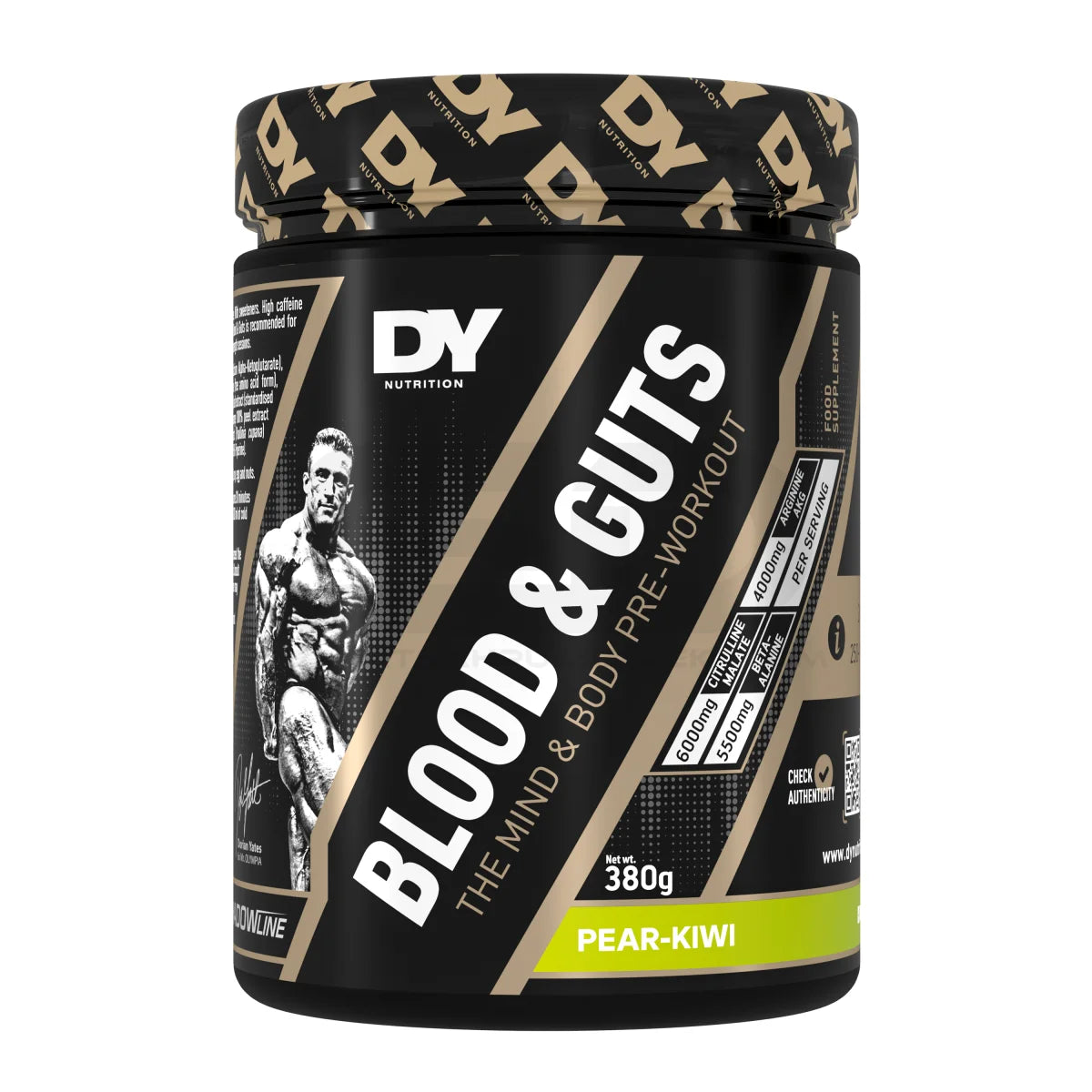 DY DORIAN YATES NUTRITION® BLOOD & GUTS 380g