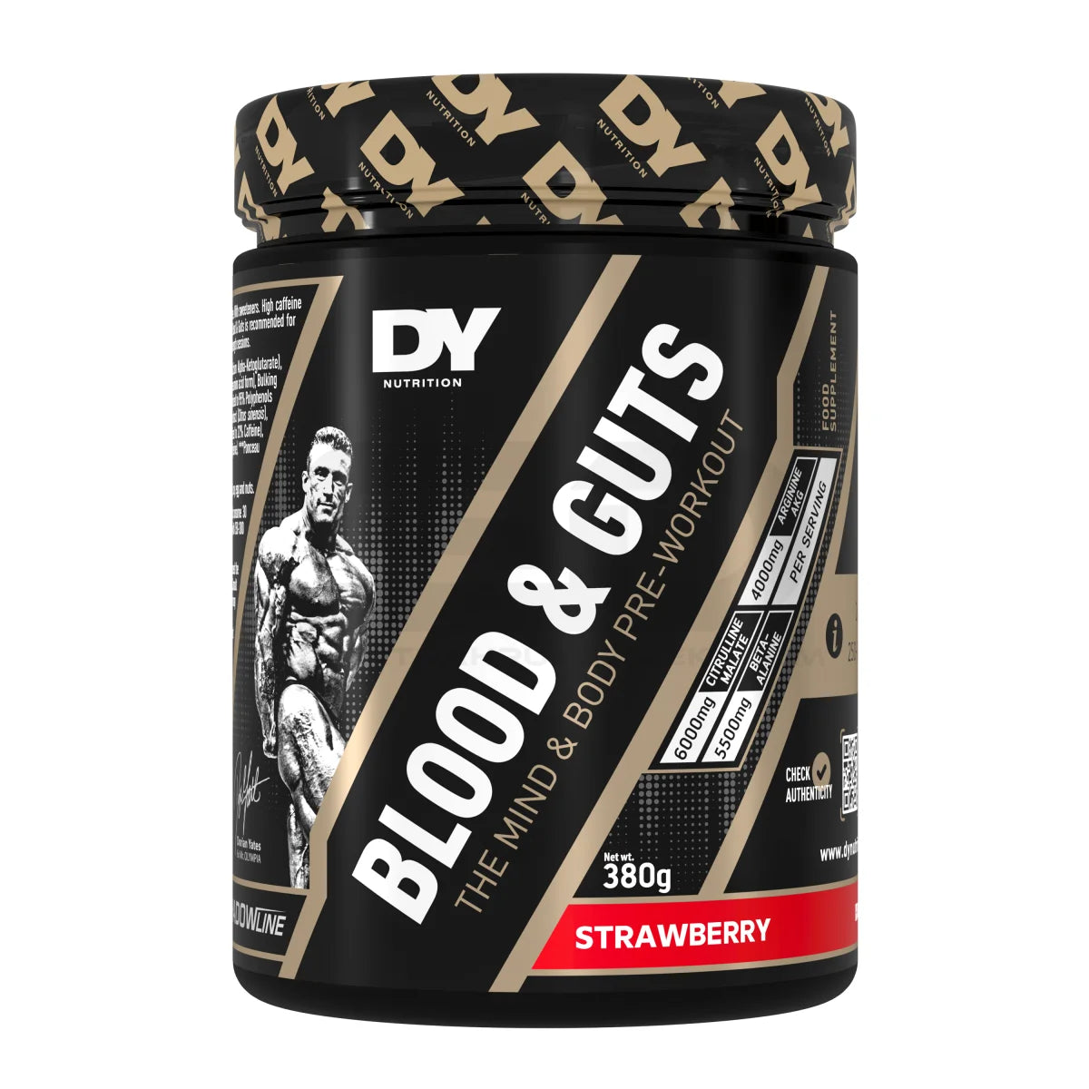 DY DORIAN YATES NUTRITION® BLOOD & GUTS 380g