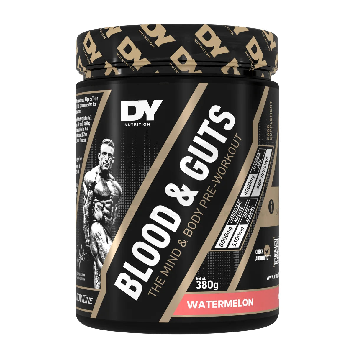 DY DORIAN YATES NUTRITION® BLOOD & GUTS 380g