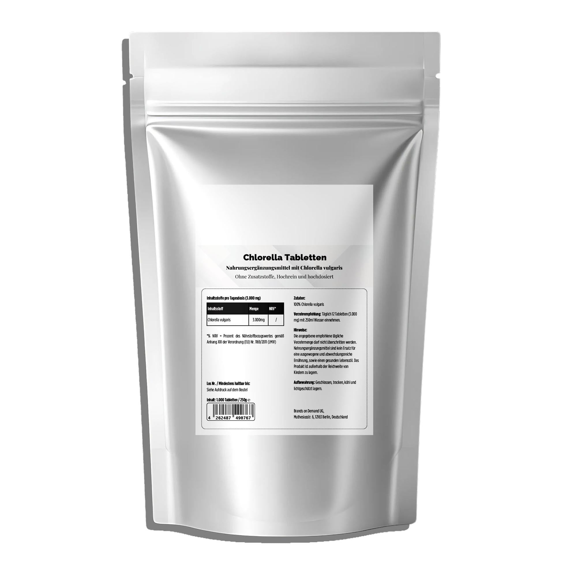 Chlorella - 1000 Tabletten
