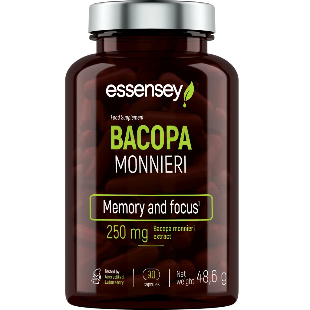 Essensey® BACOPA MONNIERI 250mg (Brahmi) 90 Kapseln