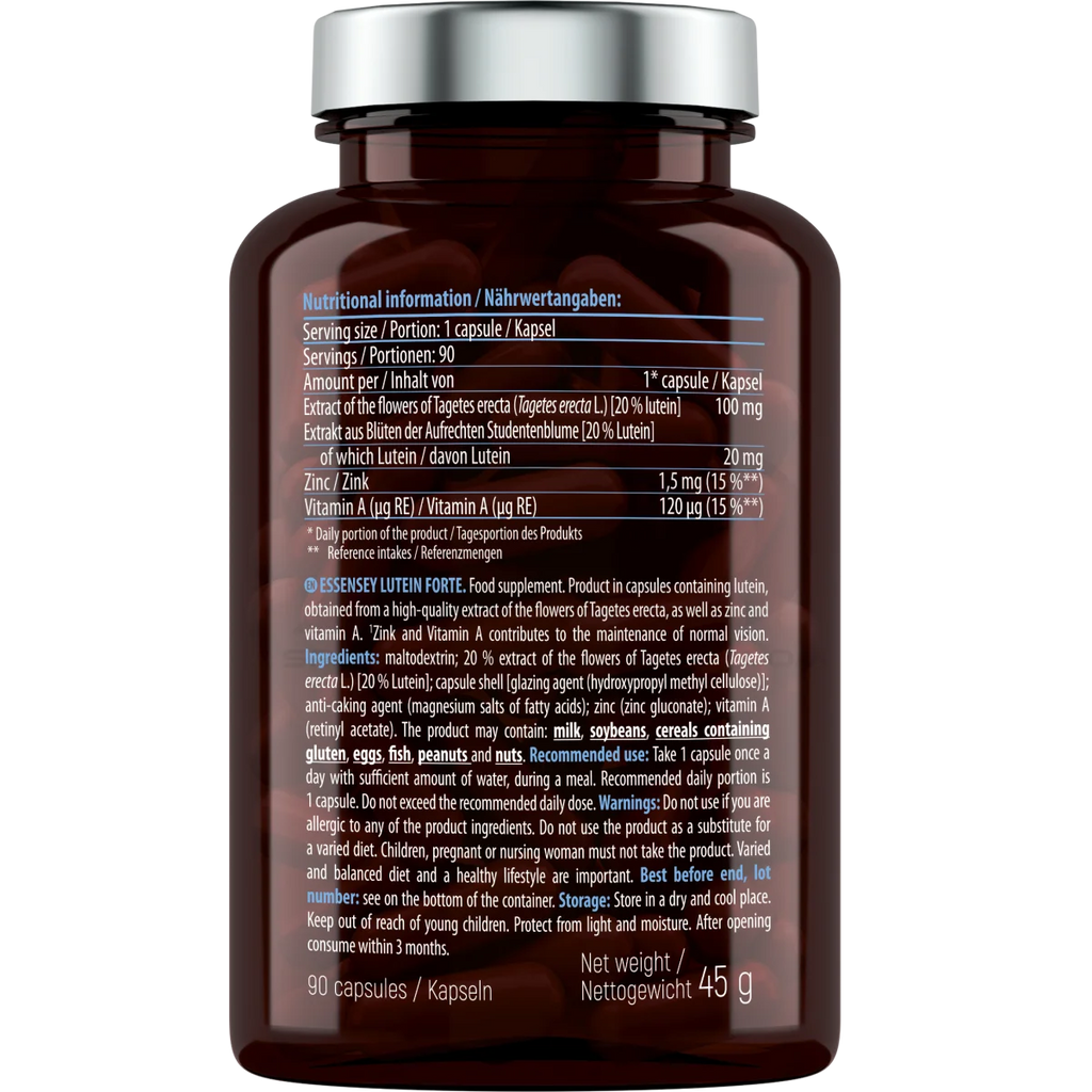 Essensey® LUTEIN FORTE 100mg 90 Kapseln