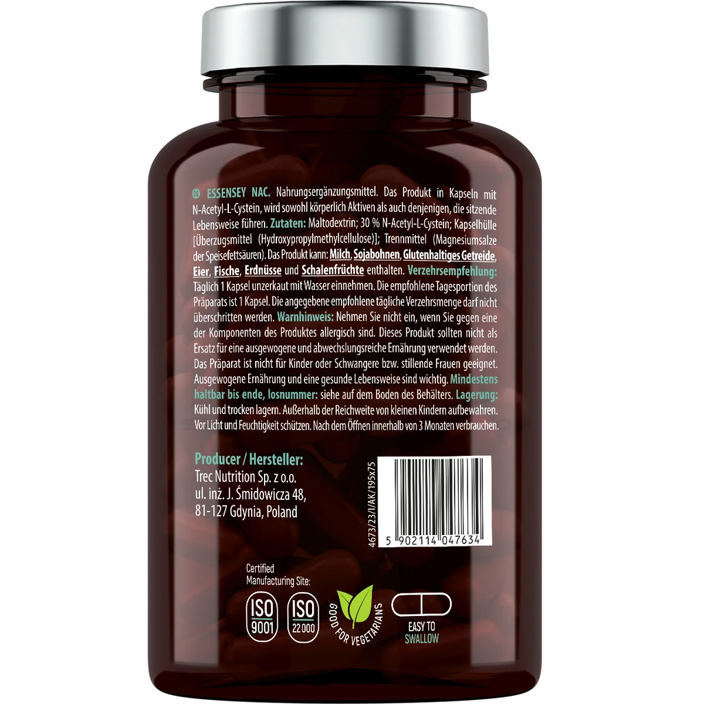 Essensey® NAC N-ACETYL - L-CYSTEIN 150mg 90 Kapseln