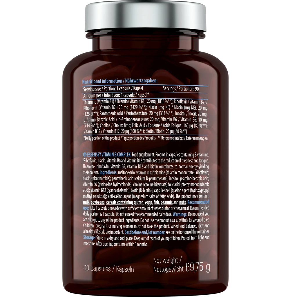 Essensey® VITAMIN B COMPLEX 90 Kapseln