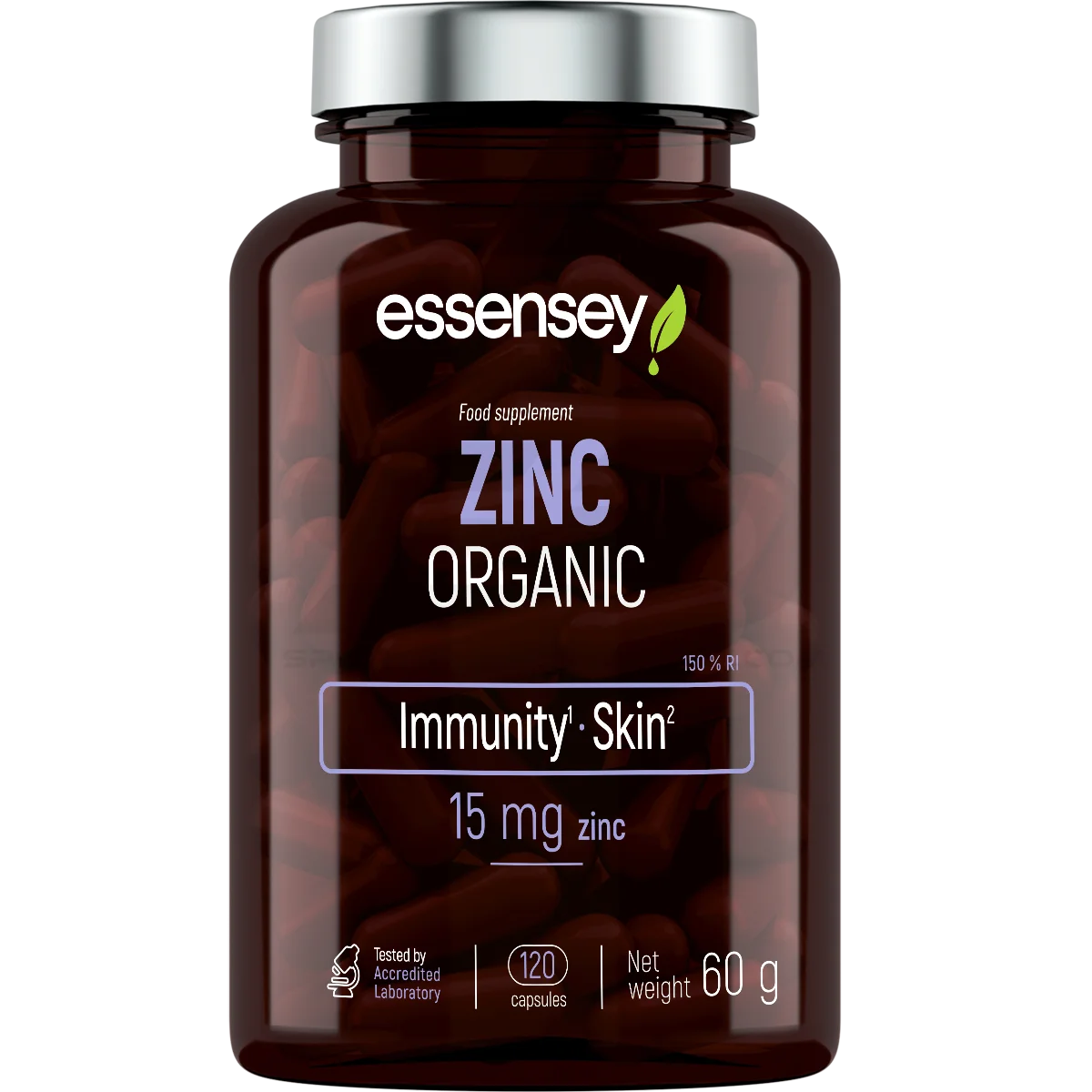 Essensey® ZINC ORGANIC 15mg 120 Kapseln