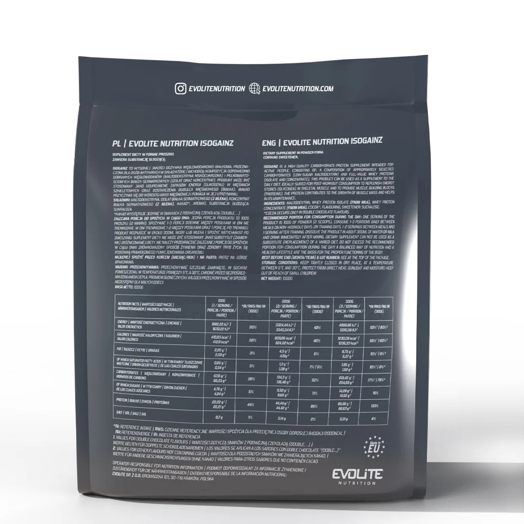 EVOLITE® ISO GAINZ 1000g