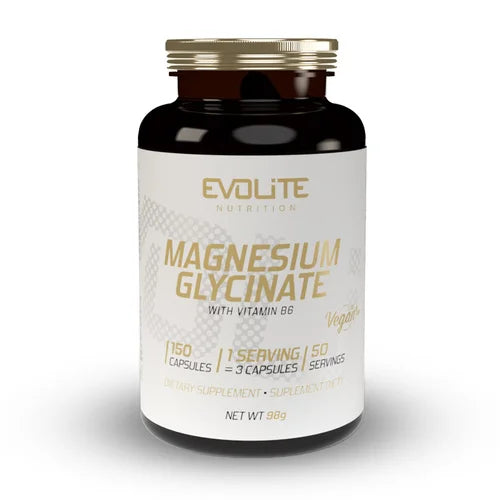 EVOLITE® MAGNESIUM GLYCINATE 555mg + B6 150 Kapseln