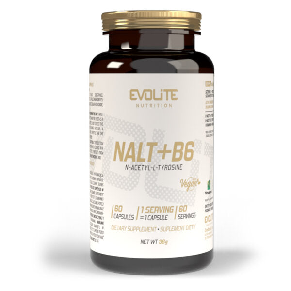 EVOLITE® NALT L-TYROSINE 350mg + VITAMIN B6 60 Kapseln