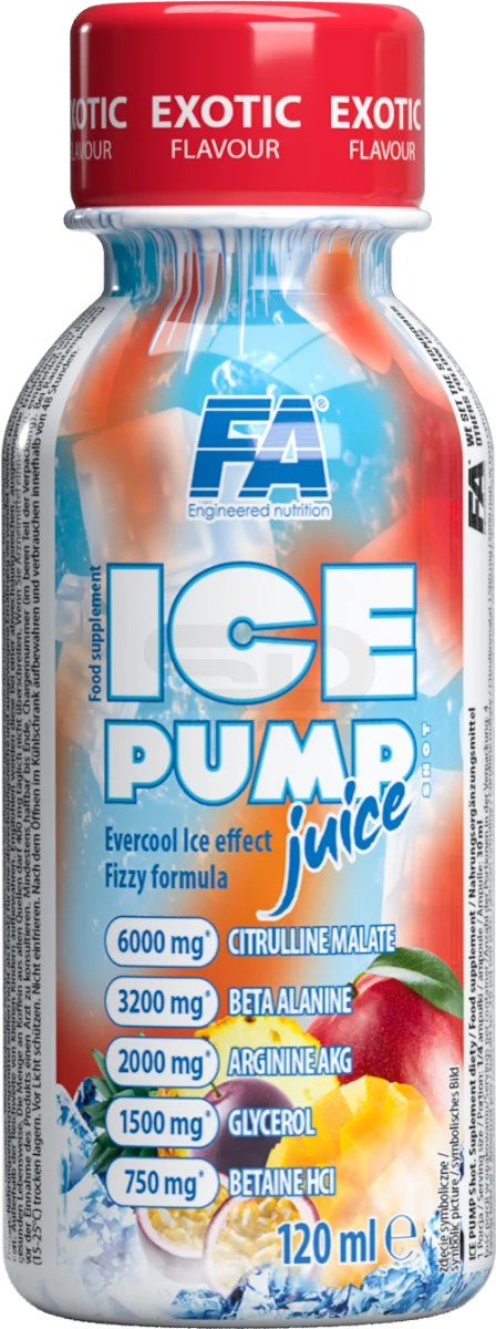 FA® XTREME ICE PUMP SHOTS 12x120ml