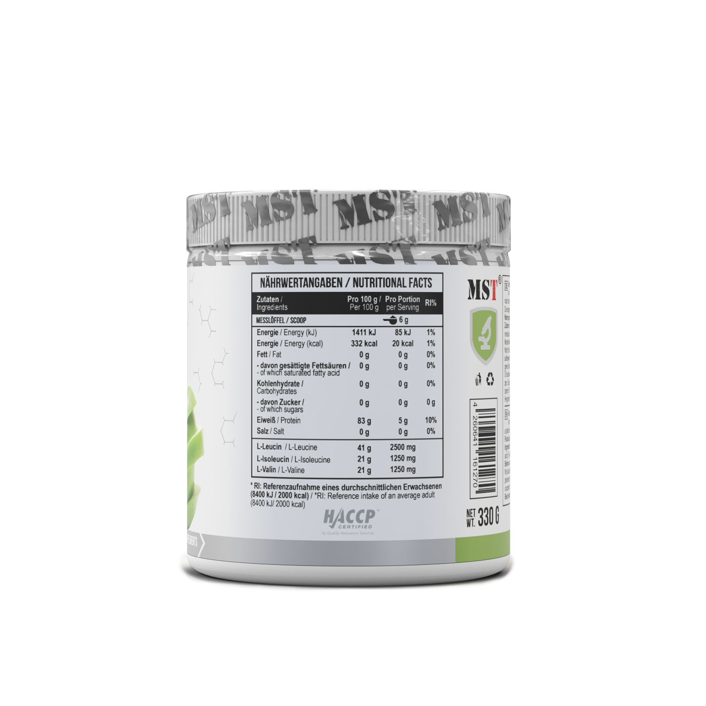 BCAA Zero 300 g Green Apple