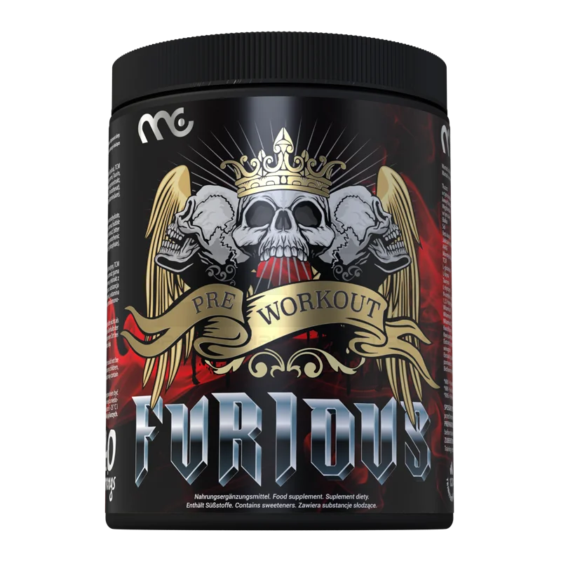MUSCLE CLINIC® FURIOS Pre Workout 450g Bubble Gum