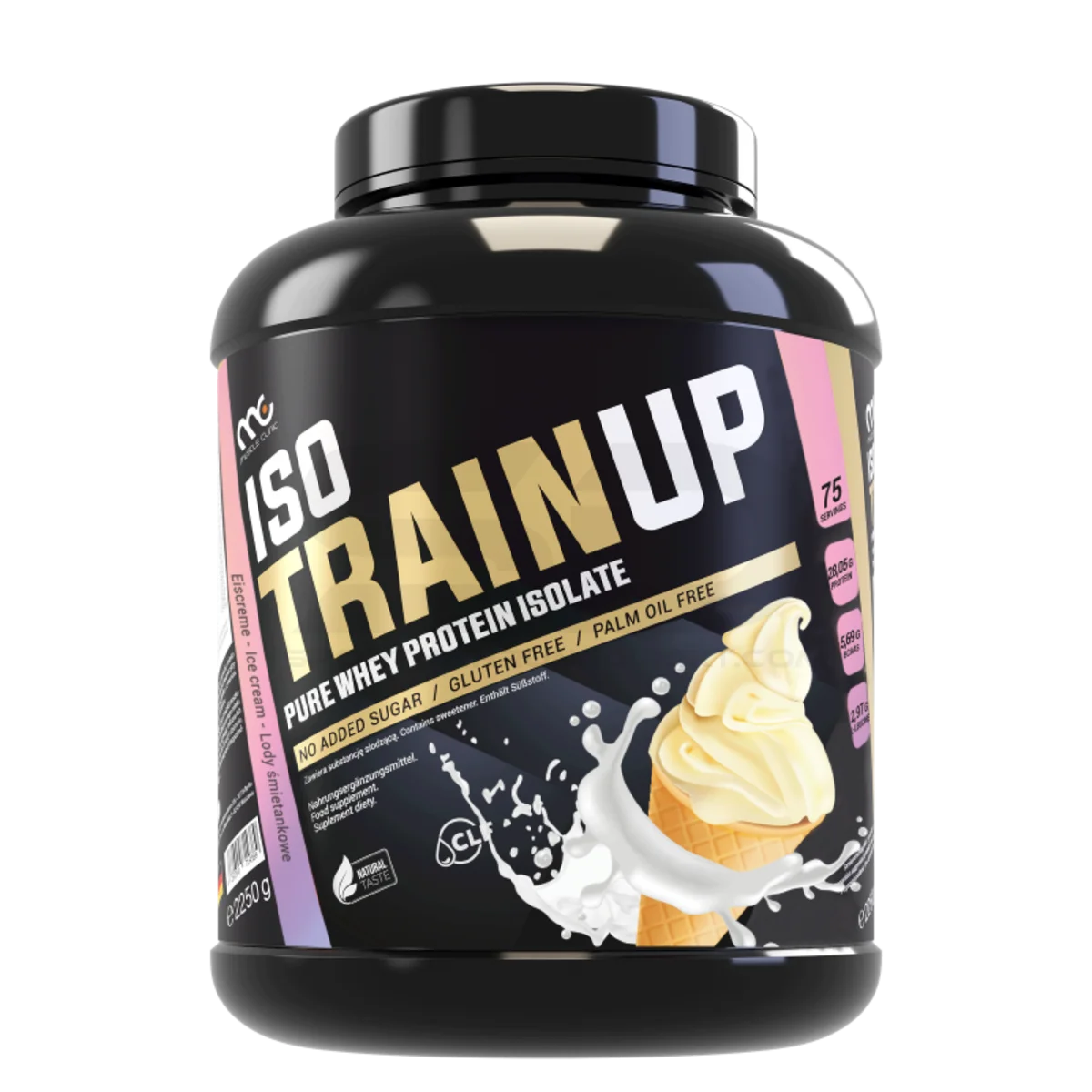 MUSCLE CLINIC® ISOLATE TRAINUP 2250g 93,5% PREMIUM ISOLATE