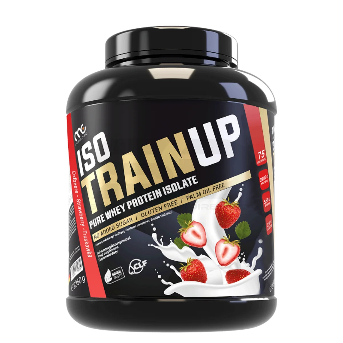 MUSCLE CLINIC® ISOLATE TRAINUP 2250g 93,5% PREMIUM ISOLATE