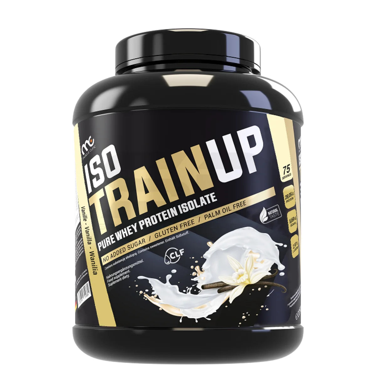 MUSCLE CLINIC® ISOLATE TRAINUP 2250g 93,5% PREMIUM ISOLATE